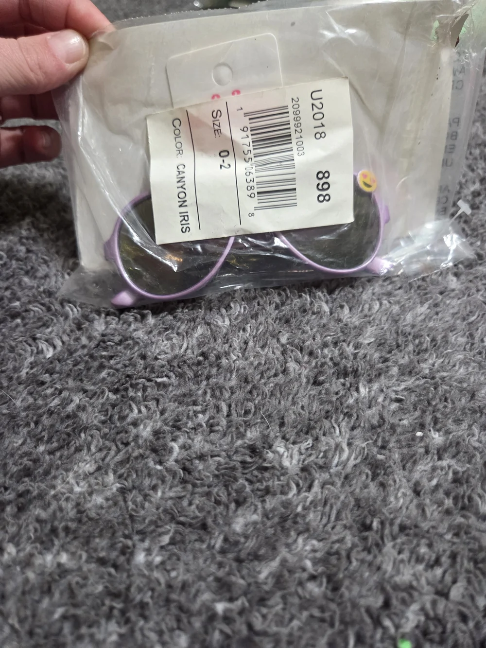 The Children's Place Canyon Iris Pink Kids Sunglasses